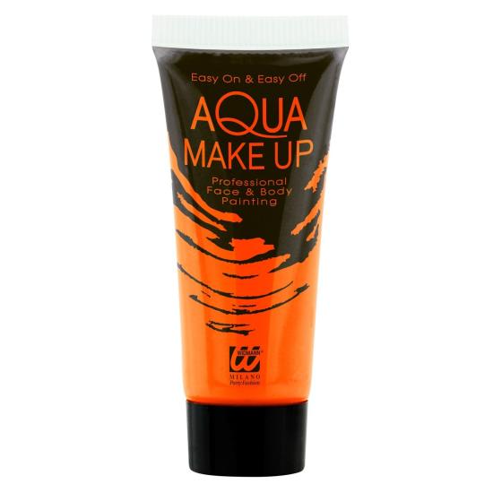 Maquillaje Naranja Fluorescente en Bote 30ml Maquillaje Naranja Fluorescente en Bote 30ml