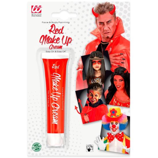 Maquillaje rojo facial tubo Maquillaje rojo facial tubo