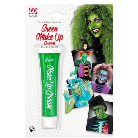 Maquillaje verde facial  tubo Maquillaje verde facial  tubo