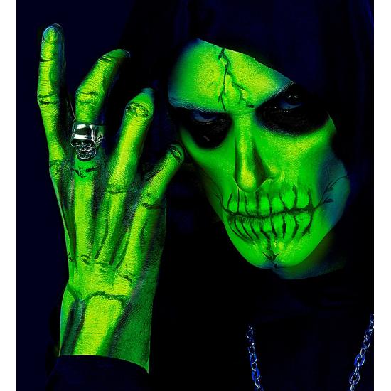 Maquillaje Verde Fluorescente en Bote 30ml Maquillaje Verde Fluorescente en Bote 30ml