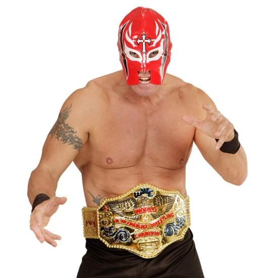 Mascara de Lucha Roja., Mascara de Lucha Roja.,