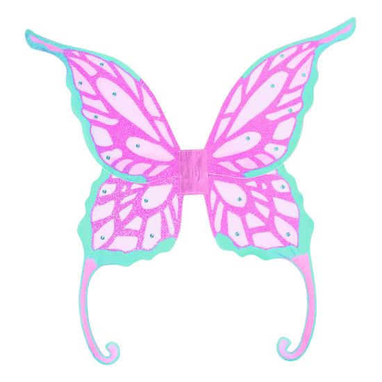 Maxi Alas Fantasía con Pedrería y Purpurina 99 x84 cms Maxi Alas Fantasía con Pedrería y Purpurina 99 x84 cms