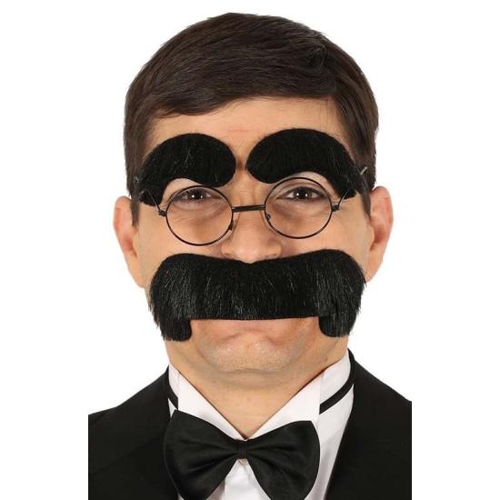 Maxi Bigote Negro y Cejas Maxi Bigote Negro y Cejas