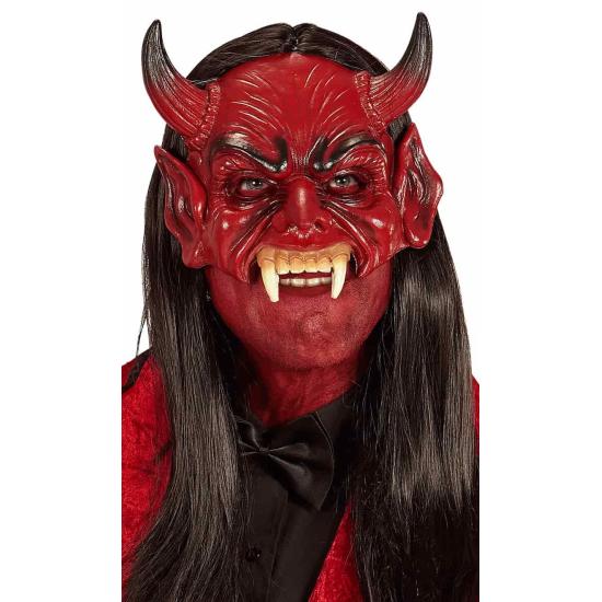 Media Máscara  Diablo Espuma Latex Media Máscara  Diablo Espuma Latex