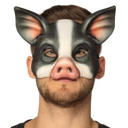 Media máscara de EVA jabalí