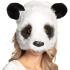 Media máscara de peluche de Panda Media máscara de peluche de Panda
