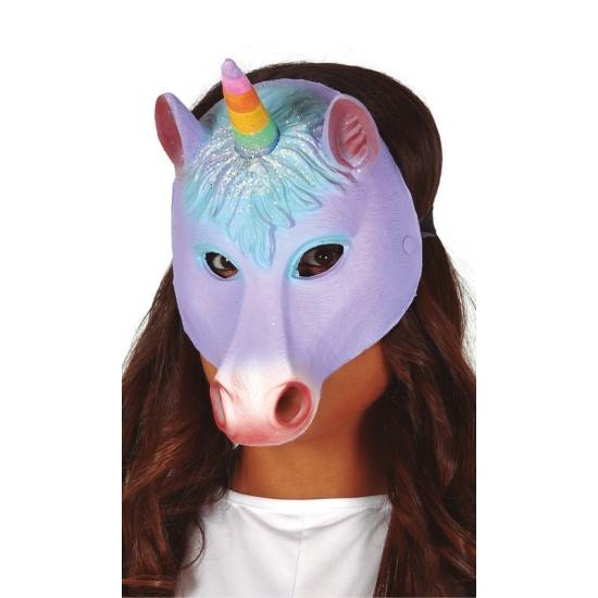 Media Máscara Unicornio Fantasia Media Máscara Unicornio Fantasia