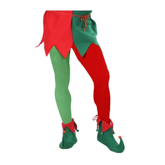 Medias Bicolor Rojo/Verde Medias Bicolor Rojo/Verde