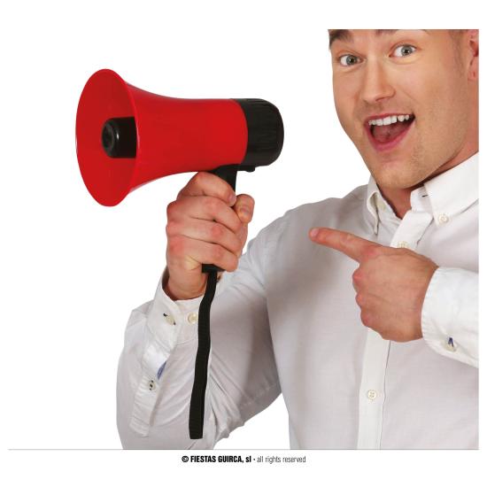 Megáfono Multifunción Rojo Megáfono Multifunción Rojo