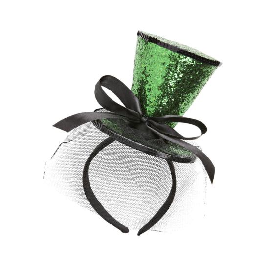 Mini Diadema Sombrero Verde de San Patrick`s Mini Diadema Sombrero Verde de San Patrick`s