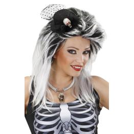 Mini Sombrero con Calavera