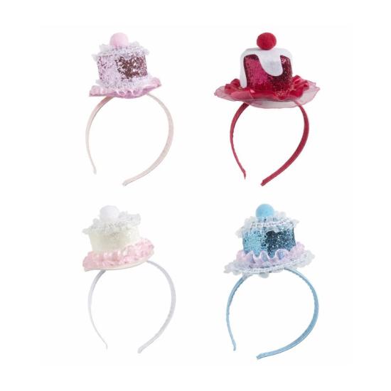 Mini sombrero Tarta brillante Mini sombrero Tarta brillante