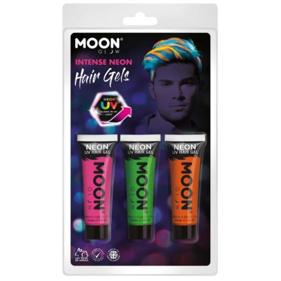 Moon Glow Intense Neon UV Hair Gel Moon Glow Intense Neon UV Hair Gel