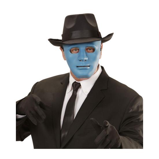 Mascara para disfraces Anonymous azul Mascara para disfraces Anonymous azul