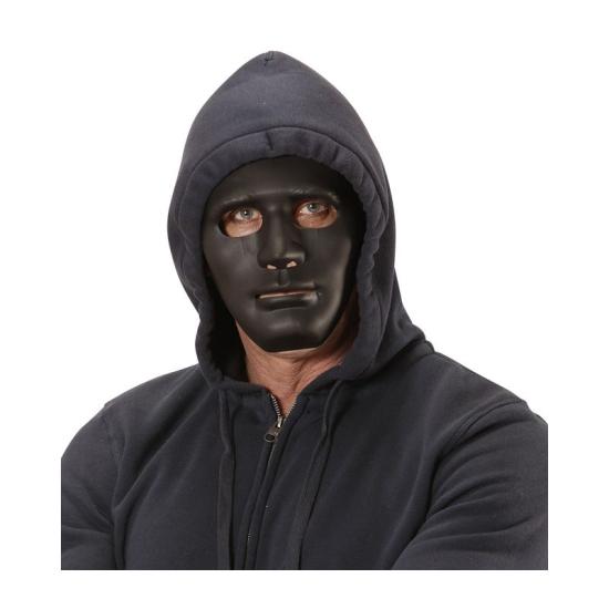 Mascara para disfraces Anonymous Negra. Mascara para disfraces Anonymous Negra.