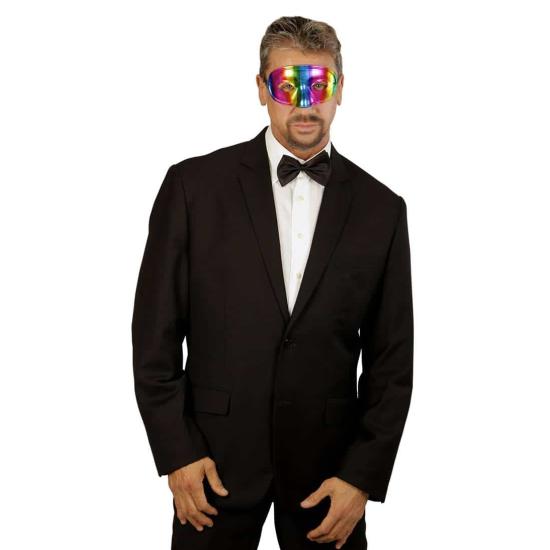 Antifaz Arcoíris Metalizada Unisex. Antifaz Arcoíris Metalizada Unisex.