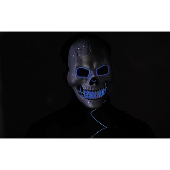 Máscara calavera con luz la purga Máscara calavera con luz la purga