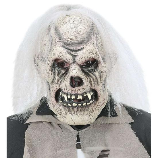 Máscara Calavera con Pelo adulto.ita Máscara Calavera con Pelo adulto.ita