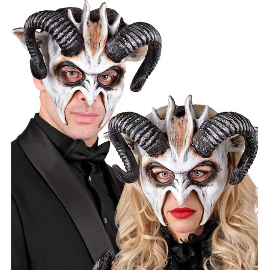 Máscara Comedia del Arte Demonio Máscara Comedia del Arte Demonio