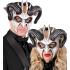 Máscara Comedia del Arte Demonio Máscara Comedia del Arte Demonio