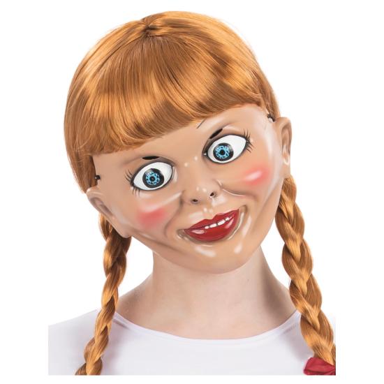 Máscara de Annabelle de Plástico Máscara de Annabelle de Plástico