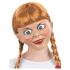 Máscara de Annabelle de Plástico Máscara de Annabelle de Plástico