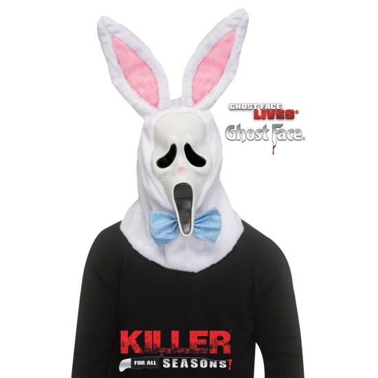 Máscara de Conejito de Pascua Ghost Face – El Terror Más Divertido Máscara de Conejito de Pascua Ghost Face – El Terror Más Divertido