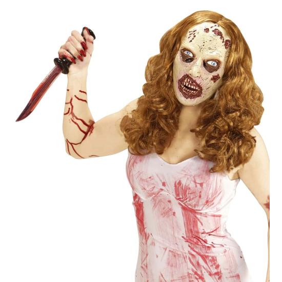 Máscara de Mujer Zombie adulta Máscara de Mujer Zombie adulta