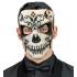 Máscara de Tela Señor Día de los Muertos Máscara de Tela Señor Día de los Muertos