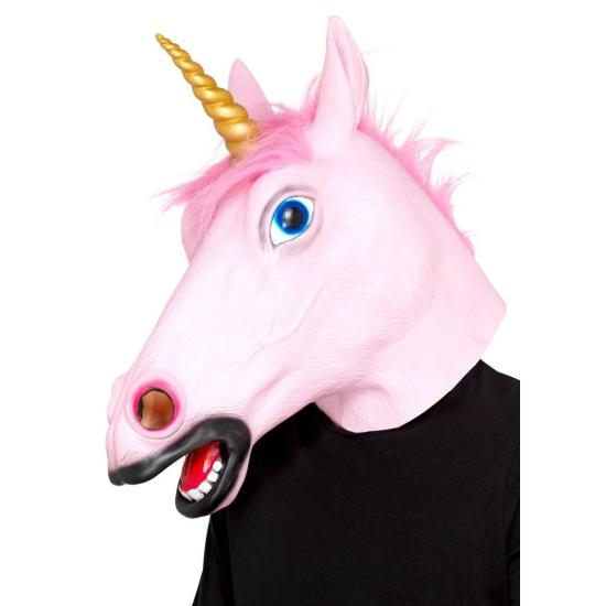 Máscara de Unicornio Rosa Máscara de Unicornio Rosa