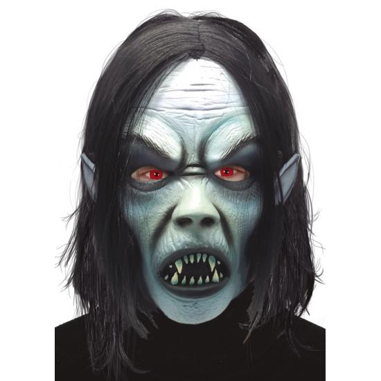 Máscara de Vampiro Latex con Pelo Máscara de Vampiro Latex con Pelo