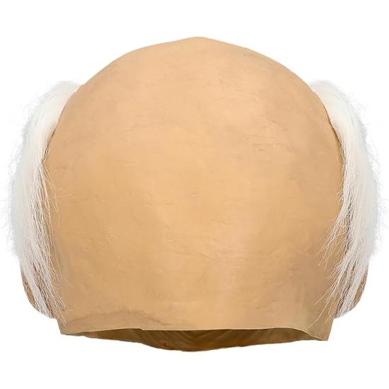 Máscara disfraz Viejo con Peluca. Máscara disfraz Viejo con Peluca.