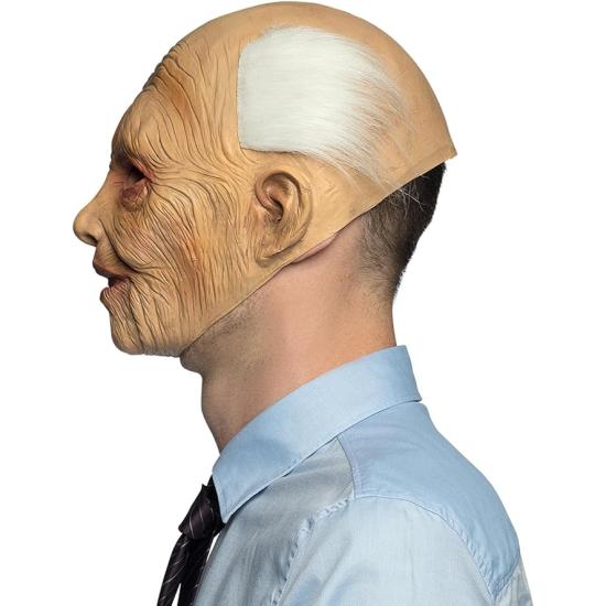Máscara disfraz Viejo con Peluca. Máscara disfraz Viejo con Peluca.