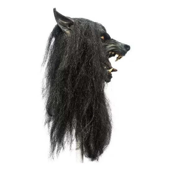 Máscara Hombre Lobo Black Moon 26594 Halloween Terror Máscara Hombre Lobo Black Moon 26594 Halloween Terror