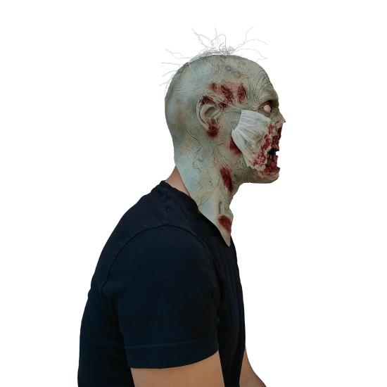 Máscara Paciente Zombie de Látex de la línea Zombies Máscara Paciente Zombie de Látex de la línea Zombies