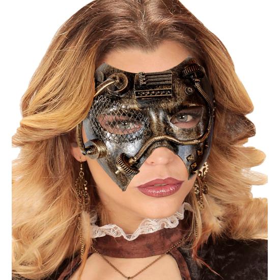 Máscara Steampunk Cobre Máscara Steampunk Cobre