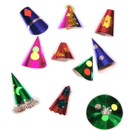 Pack 10 und  modelos de sobreros surtidos 28 cm Pack 10 und  modelos de sobreros surtidos 28 cm