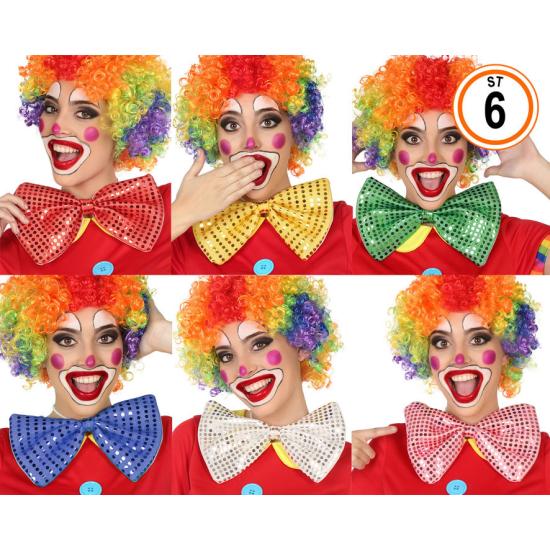 Pajarita con lentejuelas maxi grande colores Pajarita con lentejuelas maxi grande colores