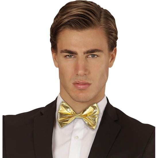 Pajarita Efecto Metálico Adulto Unisex color Oro Pajarita Efecto Metálico Adulto Unisex color Oro