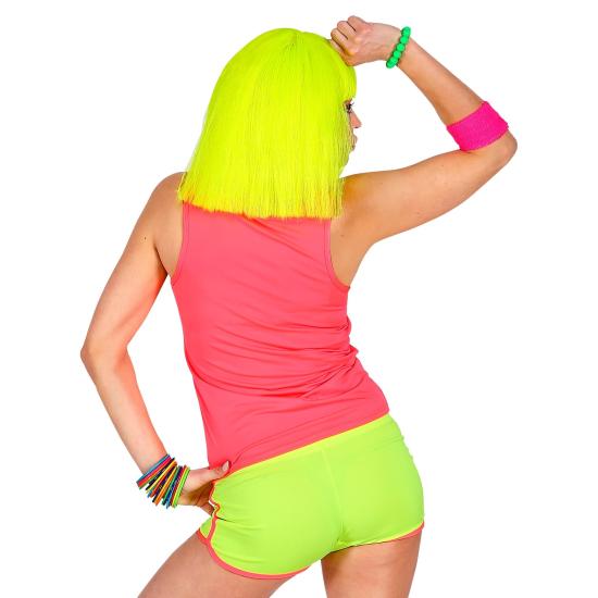 Pantalones Cortos de los  Años 80 Fluorescentes Pantalones Cortos de los  Años 80 Fluorescentes