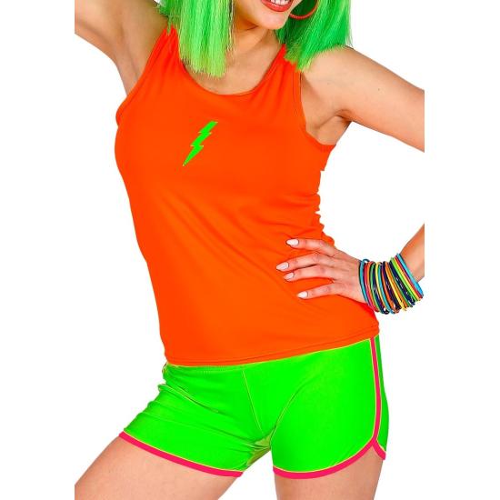 Pantalones Cortos de los  Años 80 Fluorescentes Pantalones Cortos de los  Años 80 Fluorescentes