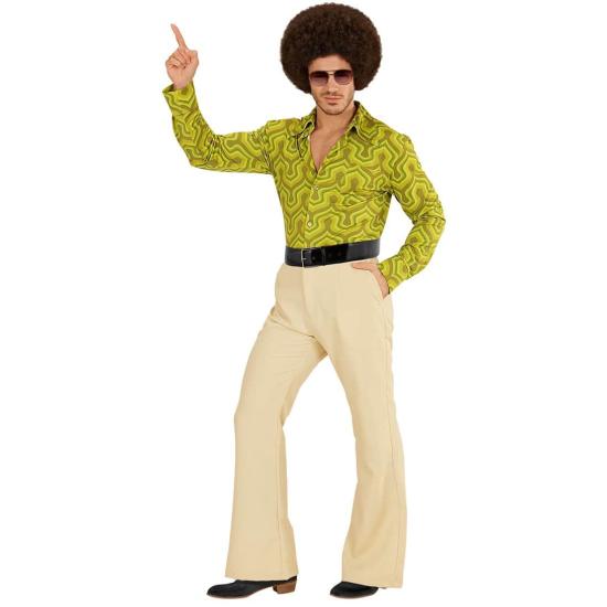 Pantalones de Hombre Años 70 Groovy Beige Pantalones de Hombre Años 70 Groovy Beige