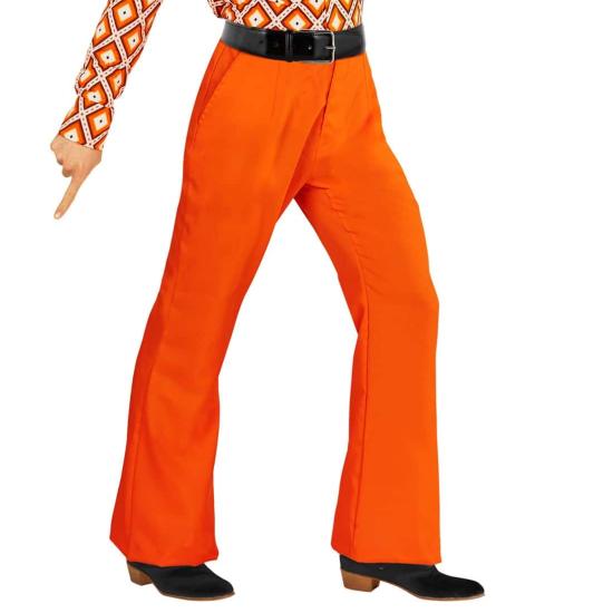 Pantalones de Hombre Años 70 Groovy Naranja Pantalones de Hombre Años 70 Groovy Naranja