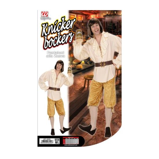 Pantalones de Terciopelo para Disfraces Beige  talla M Pantalones de Terciopelo para Disfraces Beige  talla M