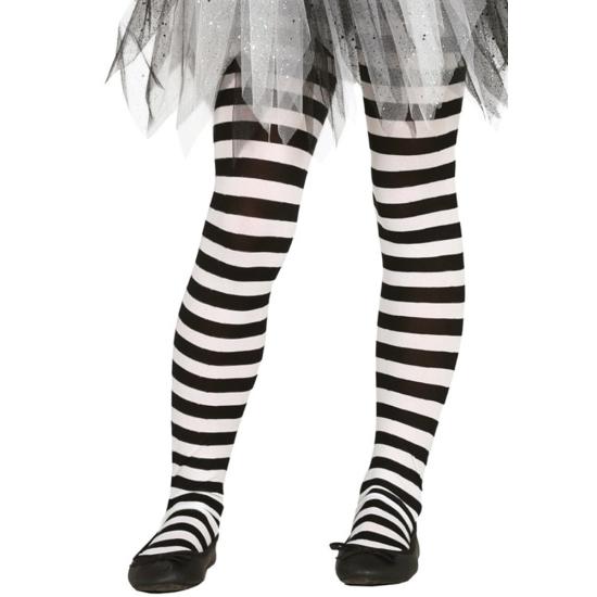 Panty Blanco y Negro infantil 5-9 años Panty Blanco y Negro infantil 5-9 años