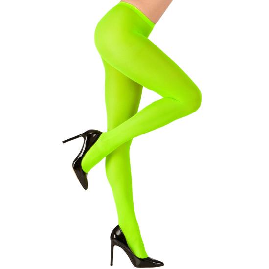 Pantys  fluorescente  mujer verde Pantys  fluorescente  mujer verde