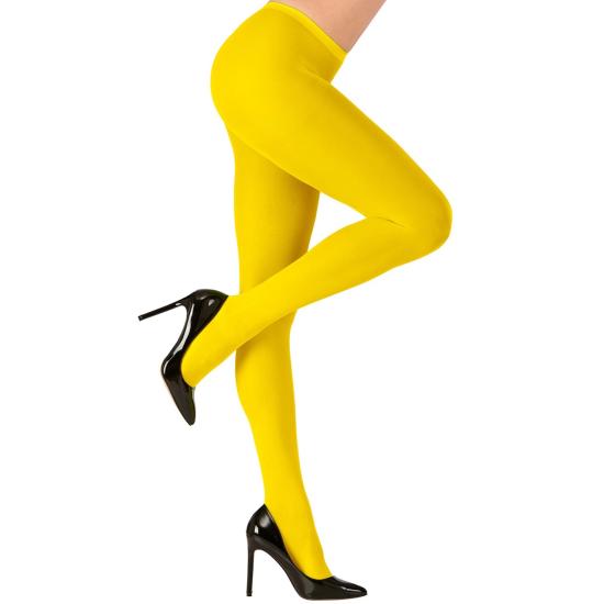 Pantys  fluorescente para mujer Amarillo Pantys  fluorescente para mujer Amarillo