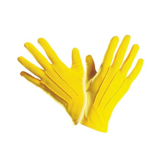 Par de guantes Amarillos 25cm Par de guantes Amarillos 25cm