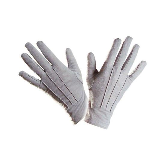Par de guantes Grises 25cm Par de guantes Grises 25cm