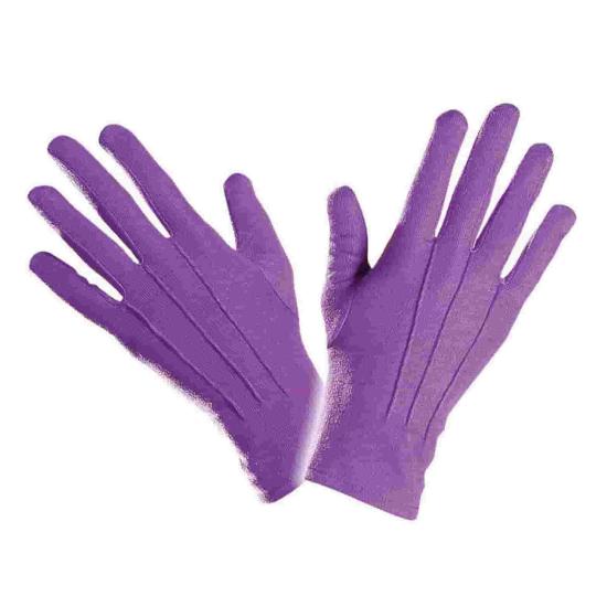 Par de guantes Morados 25cm Par de guantes Morados 25cm